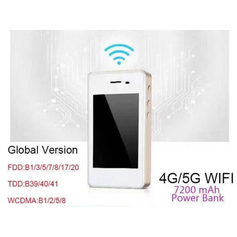 10VNT 4G LTE Mobiliojo Hotspot, G2 PRO visame Pasaulyje Didelės Spartos WiFi Hotspot su SIM Kortelės lizdas