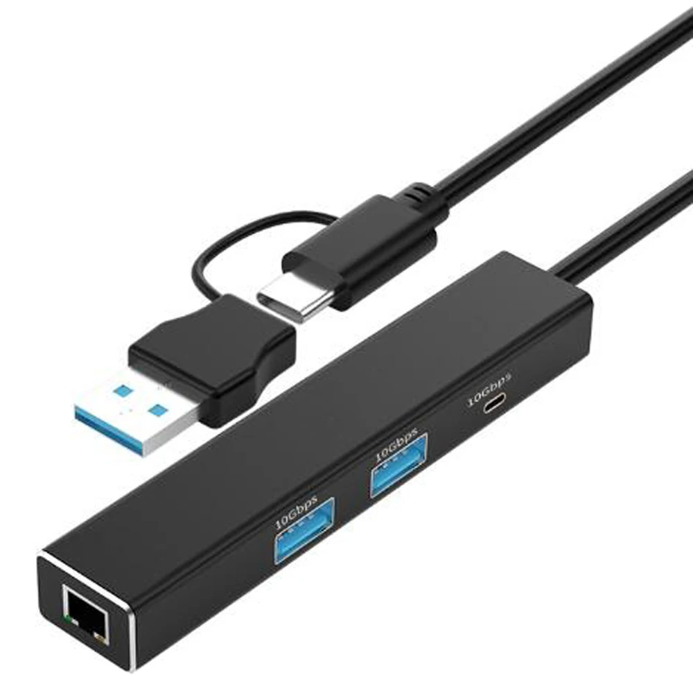 2500Mbps C Tipo USB 3.1 Lan Ethernet Adapter 1000Mbps USB 3.0 2,5 G Gigabit RJ45 Tinklo Adapteris, skirtas Nešiojamojo Macbook KOMPIUTERIO
