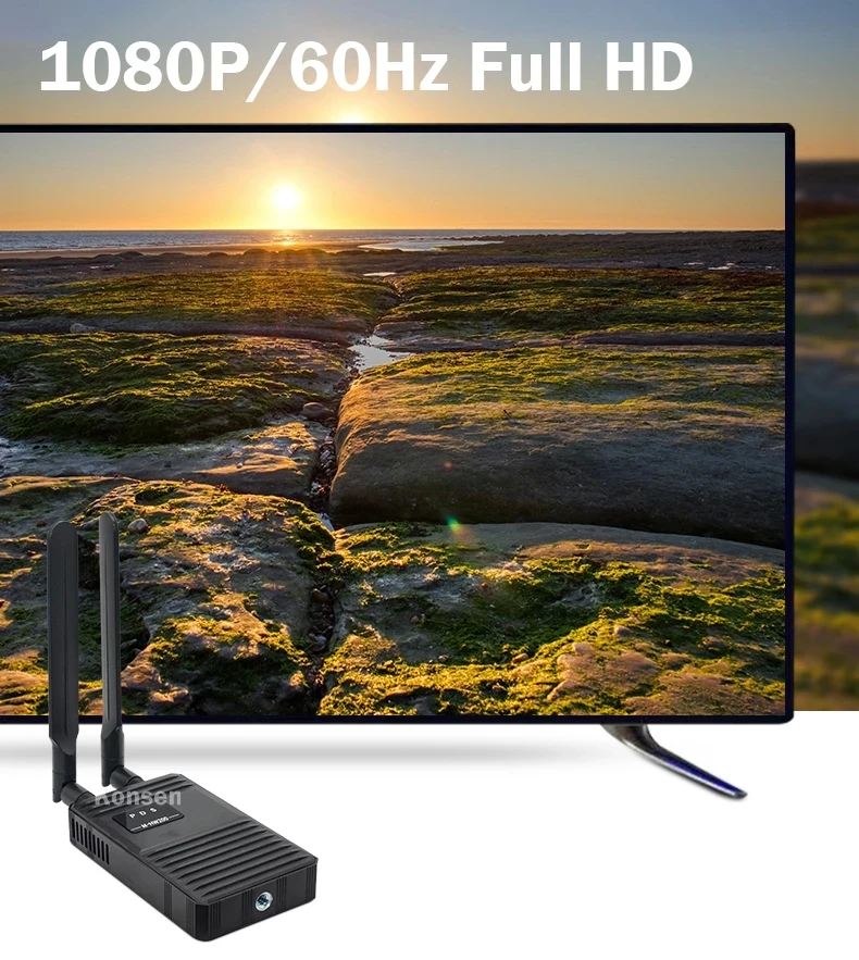 5.8 G 200M HDMI-Compataible Extender Belaidžio Vaizdo Siųstuvo ir Imtuvo rinkinys, 1080P 60Hz hdmi Vaizdo Išplėtimas Perjungti TV PC