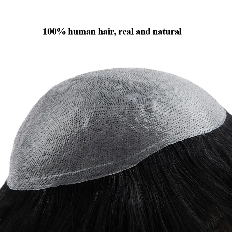 5vnt Toupee Vyrų 0,1 mm Odos Perukai Vyrams, Patvarus, Perukai Vyrų Plaukų Protezas Vyrams Toupee 100% Natūralių Žmogaus Plaukų Pakeitimo Sistema