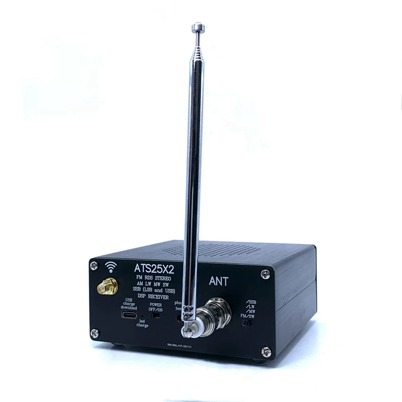 ATS-25X2 FM RDS APP WIFI Tinklo Konfigūracija, Visi Juosta Radijas Su Dažnių Skenavimo DSP Imtuvas ATS-25