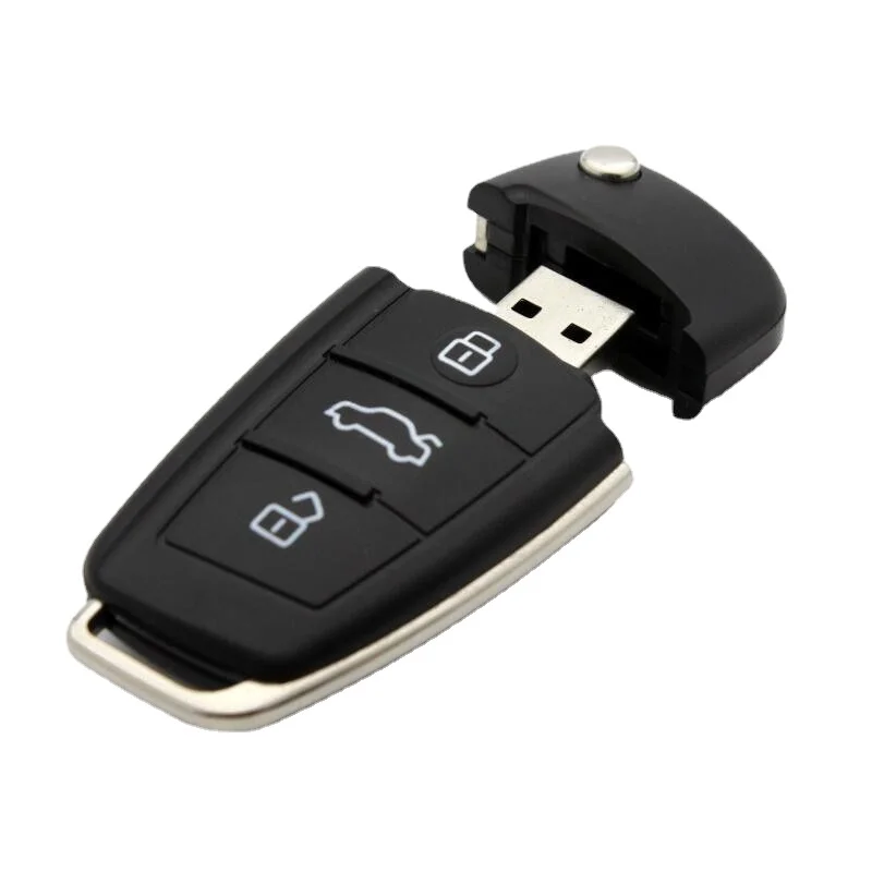Automobilio Raktas 128 gb USB Flash Drive Pritaikoma Nustatyti Pen Drive 64GB Black Memory Stick 32GB Kūrybos Dovanos Saugojimo Prietaisas 16GB