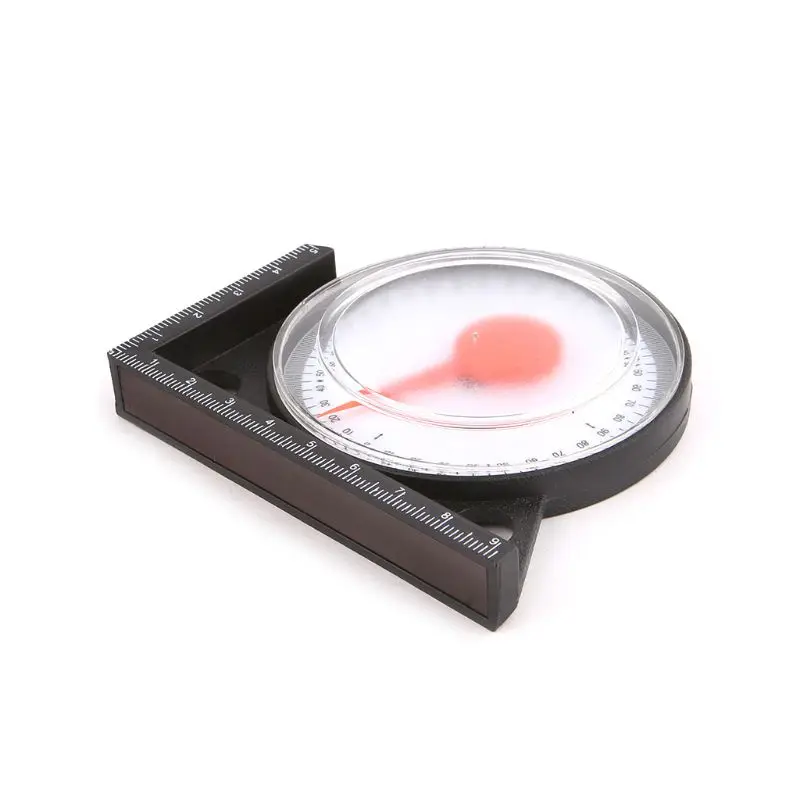 Daugiafunkcinis 0-360° Nuolydis Inclinometer Didelis Tikslumas Finder ABS Lygio Lašas Laivybos