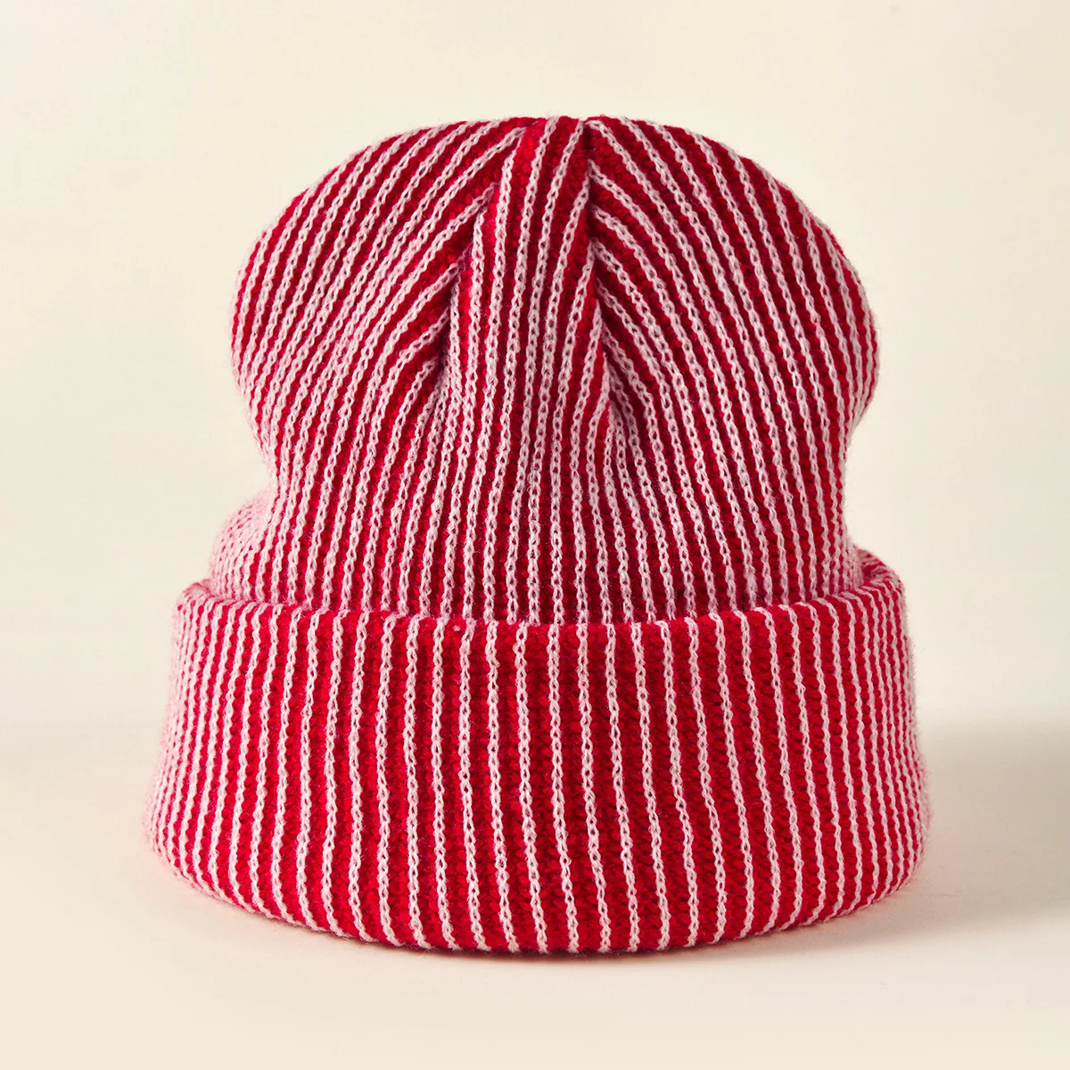Dryžuota Megzta kepurė Lauko Vilnonių Skrybėlę Europoje Ir Amerikoje, Vyrų Ir Moterų Jojimo Kepuraitės, Ausų Apsaugos Šiltas Garbanotais Kraštais Skrybėlę
