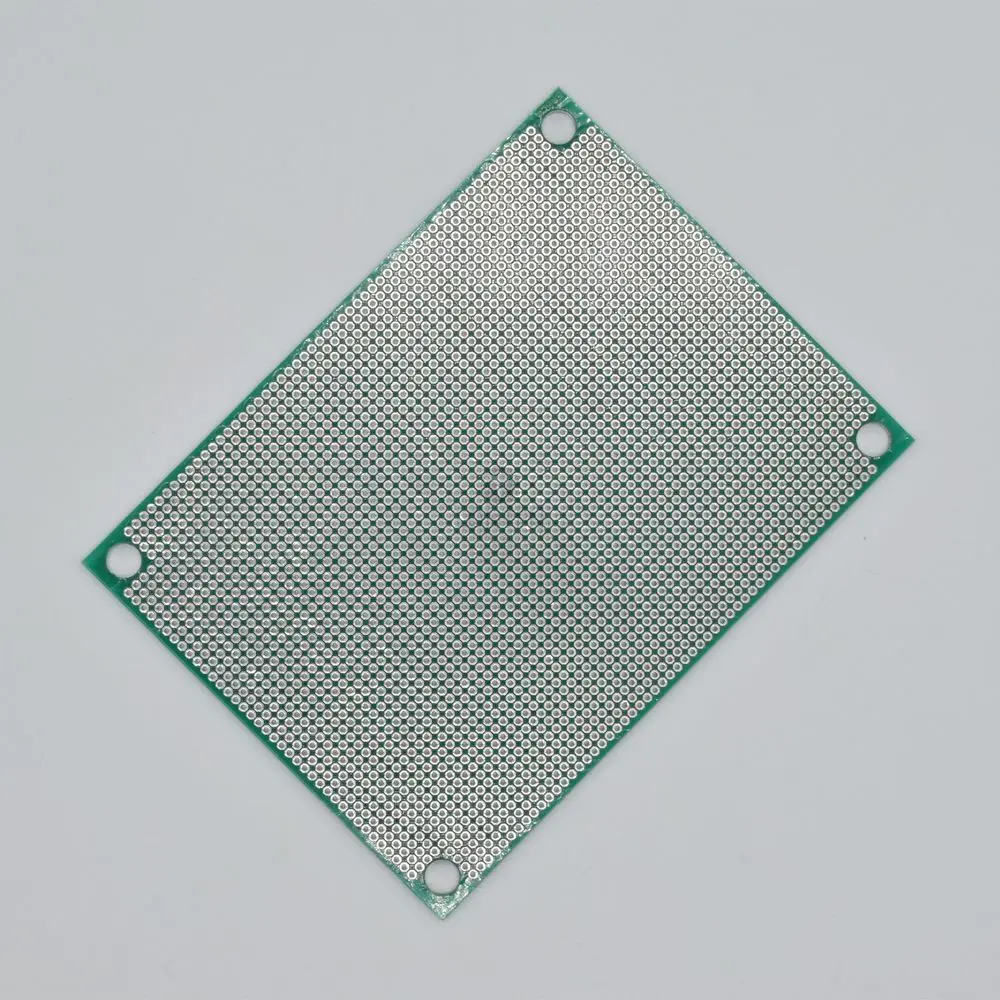Dvipusis Purškimo Skardos 6*8cm(1.27 skylučių)PCB plokštės Žalia Nafta Stiklo Pluošto Universalaus Valdybos LT00124