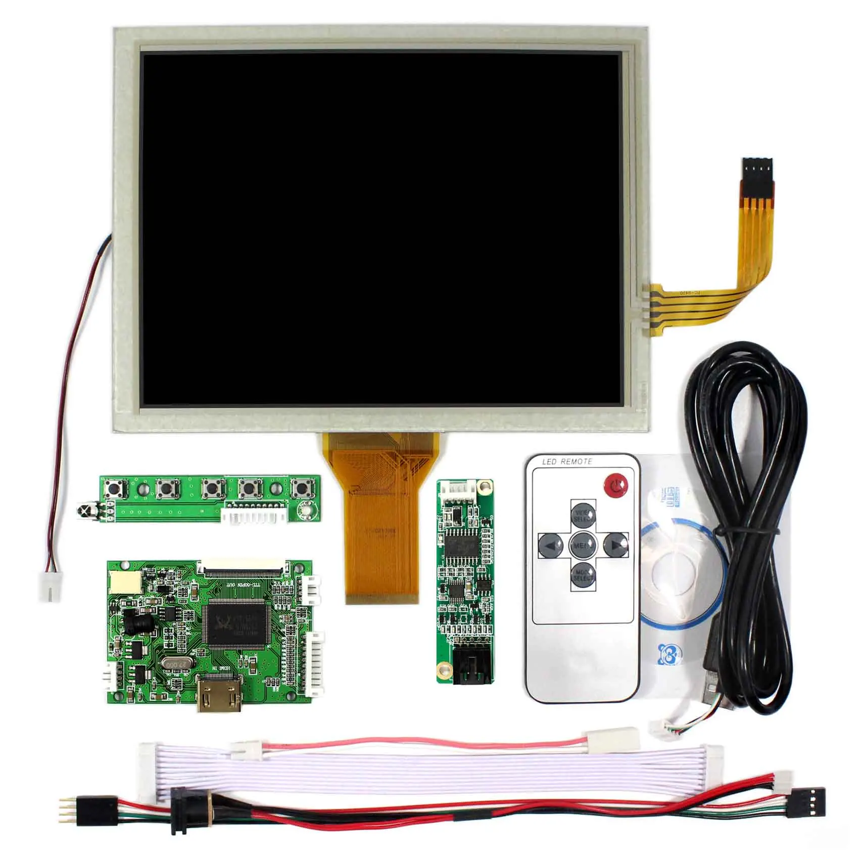 HD MI LCD Valdiklio plokštės+8inch EJ080NA-05A 800X600 LCD Ekranas Su Touch Panel