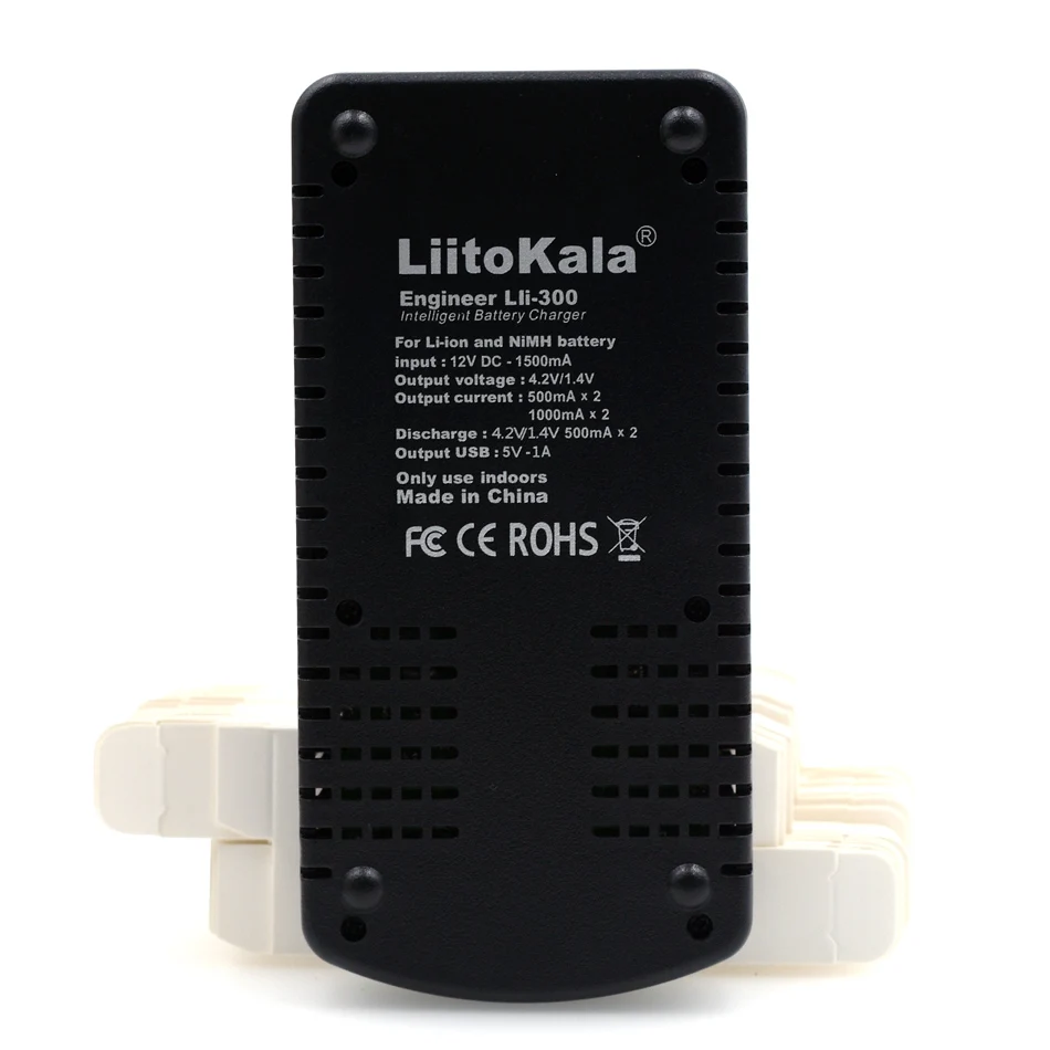 Liitokala lii300 LCD), 3,7 V 18650 26650 16340 10440 18500 Cilindriniai Ličio Baterijas, pavyzdžiui, 1.2 V AA AAA NiMH Baterijos Įkroviklis