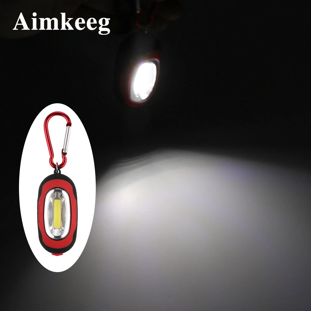 Mini Nešiojamas Apšvietimo Palapinė Šviesos diodų (LED) Lemputę, Avarinis Žibintas atsparus Vandeniui Key Chain Lempos Žibintuvėlis Už Kempingas, Žygiai, Žvejyba Žibintai