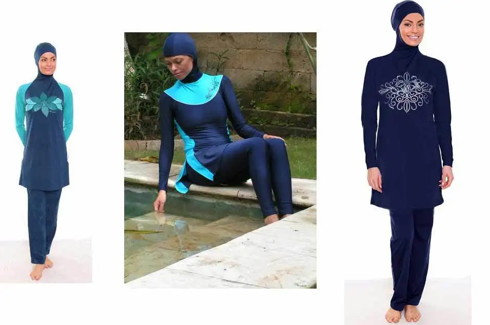 Musulmonų maudymosi kostiumėlį Moteris Musulmonų maudymosi Kostiumėliai, Islamo maudymosi kostiumėlį drabužių Tankinis