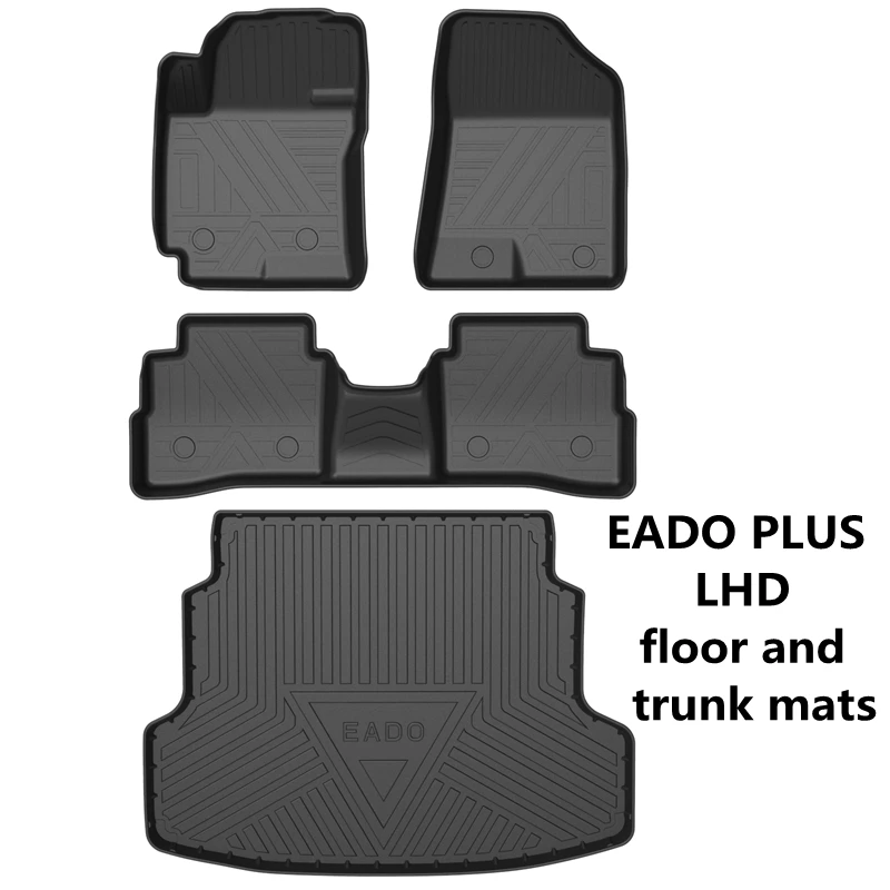 Naudoti Changan EADO plus automobilių kilimų EADO plius bet kokiu Oru, automobilių kilimėliai bagažo skyriaus kilimėlis Tinka EADO plus 