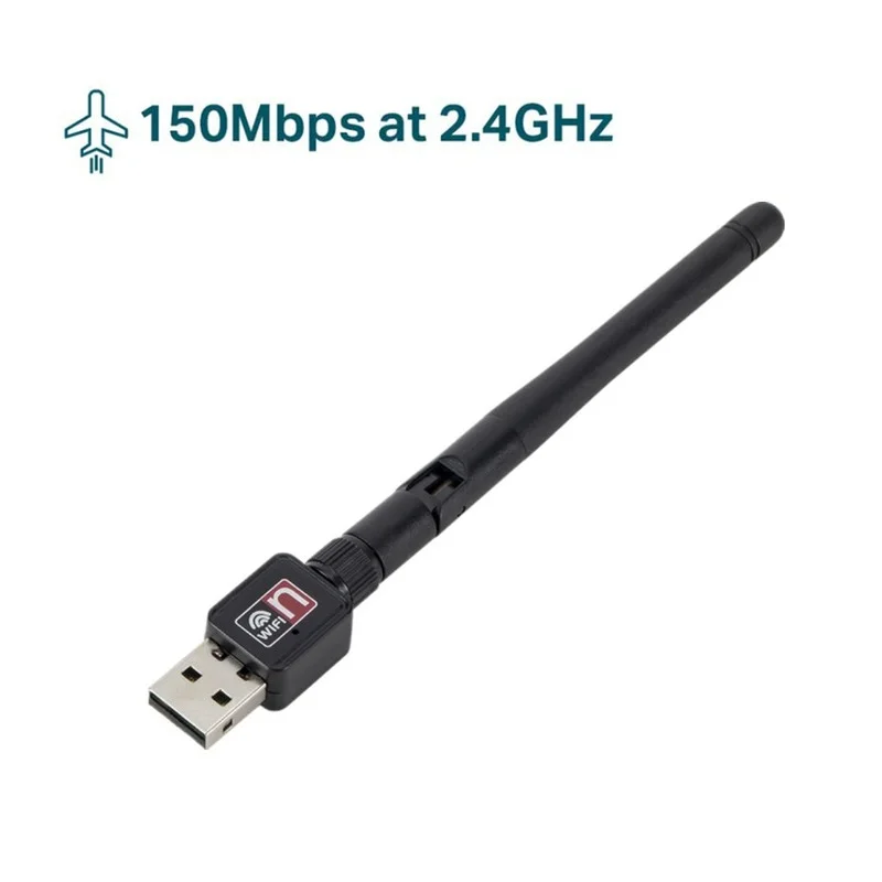 Naujausias Belaidžio Wifi Adapteris 150Mbps 2dB USB Desktop Sąsiuvinis AP Belaidžio Tinklo Kortelė 802.11 N/g/b Didelės Spartos Wifi Adaptador