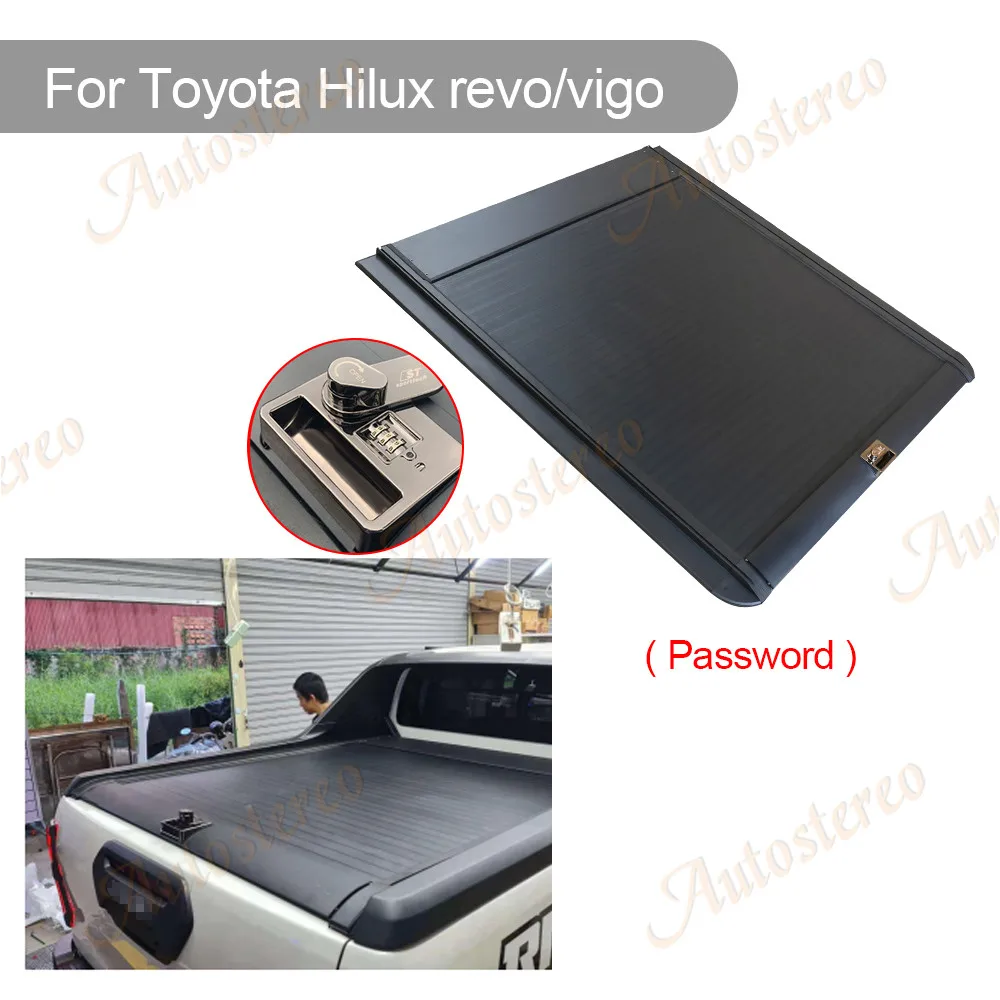 Nuskaitymo Galiniai Padengti Toyotas Hilux Revo Vigo Automobilio Bagažinės Vandeniui Sunkvežimių Elektros Roller Priedai Padengti Kibiras