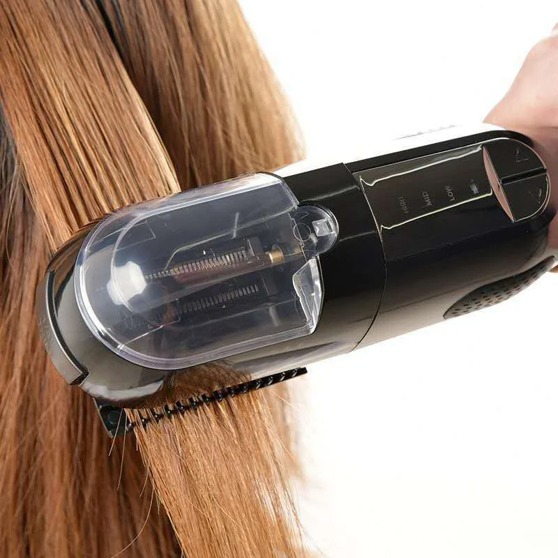 Plaukų Padalinti Baigiasi Žoliapjovės Įkrovimo Profesionali Plaukų Cutter Sklandžiai Baigti Pjovimo Clipper Grožio Rinkinys, Krepšys Produkto Dual 1/4
