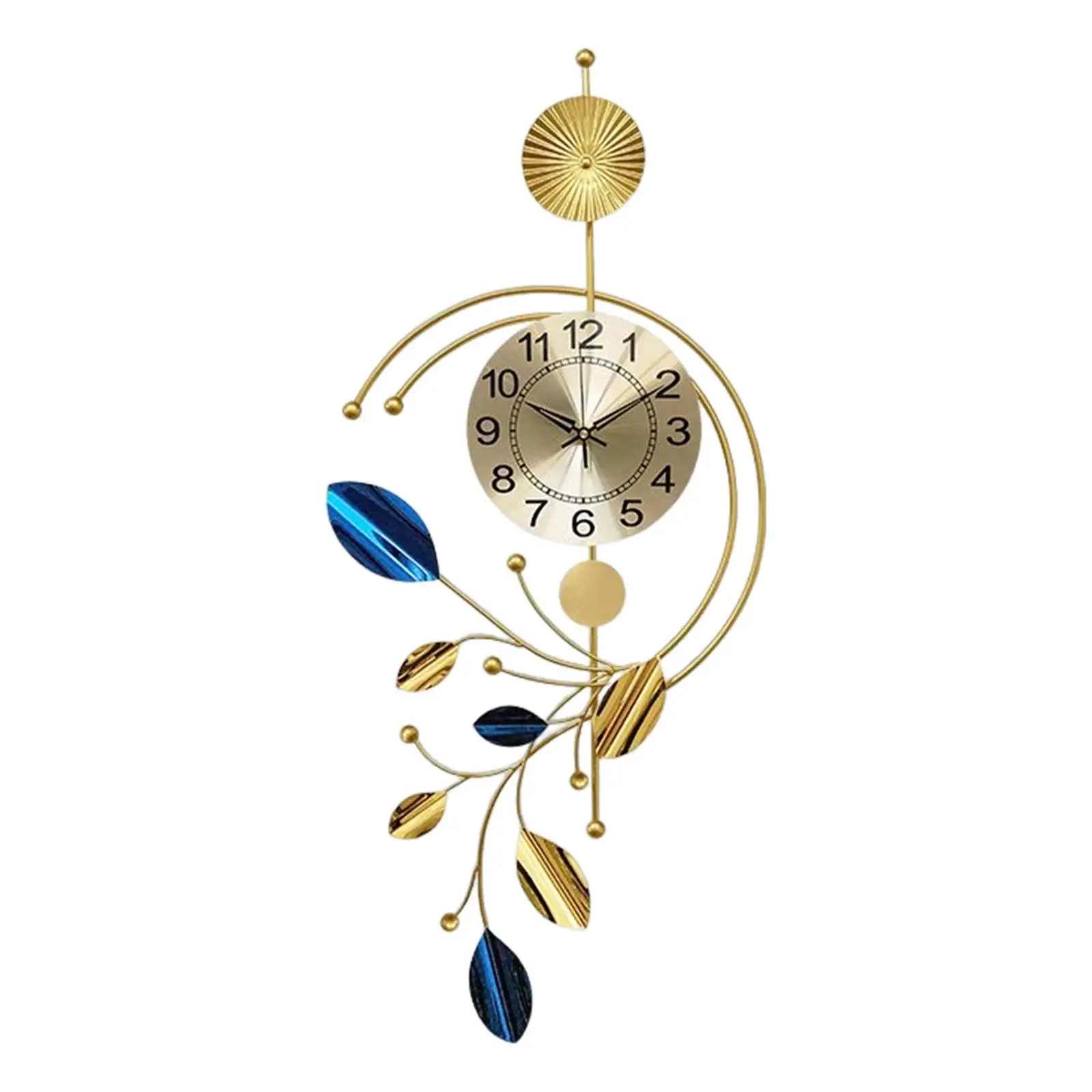 Prabanga Kabo Laikrodis garso Išjungimo Ne Tiksi Laikrodis su arabiškais Skaičiais Dekoratyvinių Laikrodis Modernus Laikrodis valgomajame, Biuro Dekoras