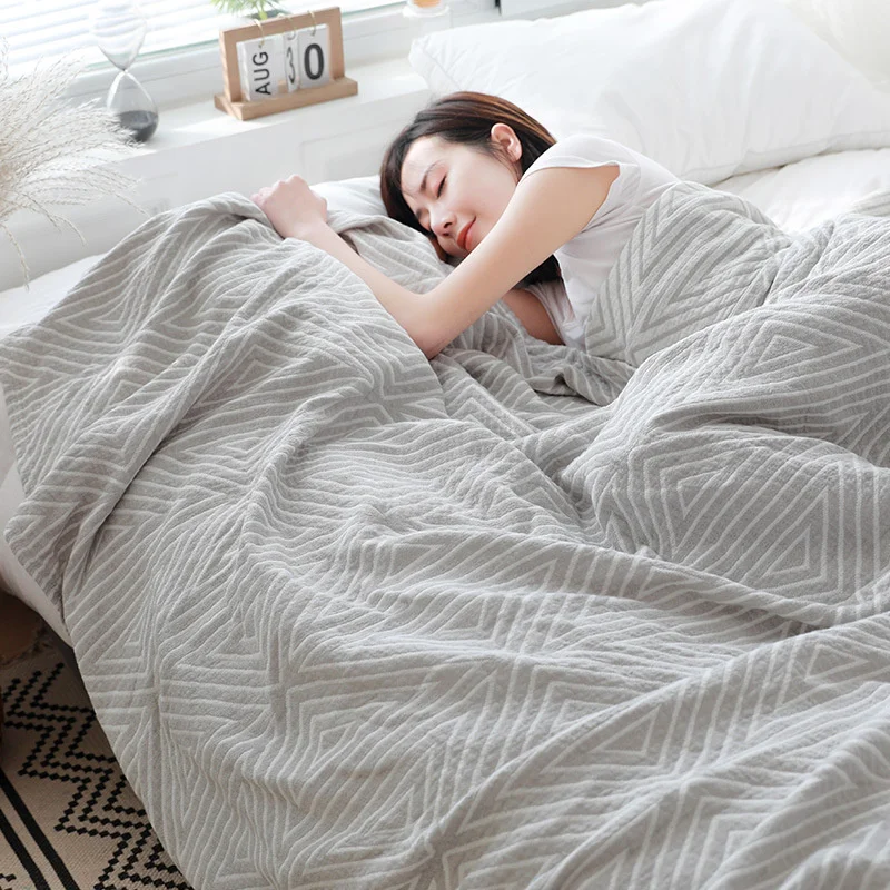 Rankšluosčiu antklodė suaugusiųjų medvilnės vasaros plonas namų vasaros kietas, antklodė, vienas dvigubas oro kondicionavimo sistema, antklodė, antklodė