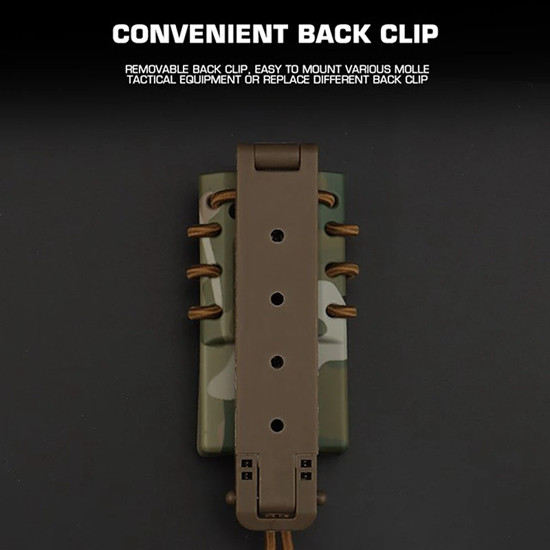 Taktinis Pratęstas 9mm Žurnalas Dėklas Pistoletas Mag, Maišelis, Dėklas, skirtas 9MM .40cal Glock STI Airsoft Molle Vieną Dvigubo Žurnalo Dėklas
