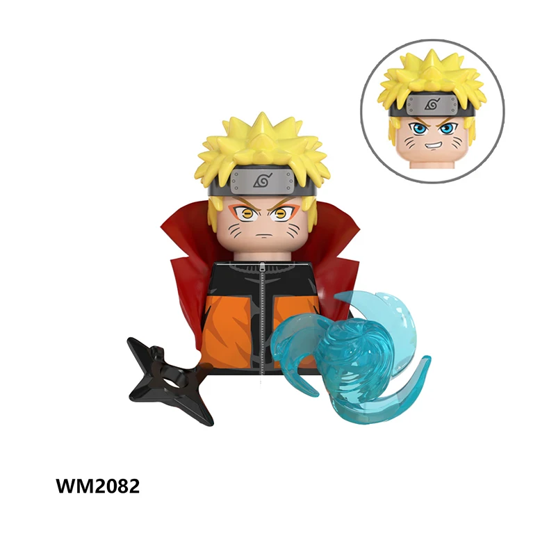 WM6108 Bendrosios Pardavimo Naruto blokai, Statyba Blokai, Žaislų, Anime ir animacinių filmų Japonijos Simbolių Naruto Plytų Aksesuarai Dovanos Vaikams