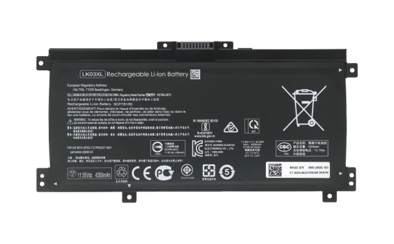 HP TPN-W127 TPN-W134 15-cn0005TX 15-bp103TX LK03XL HSTNN-LB7U HSTNN-UB7I 916814-855 L09281-855 nešiojamas baterijas